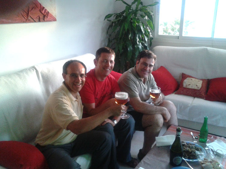UEFA Euro 2012 at Jose Manuel's house